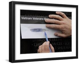 Vietnam Memorial, Washington D.C., United States of America, North America-Godong-Framed Photographic Print