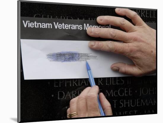 Vietnam Memorial, Washington D.C., United States of America, North America-Godong-Mounted Photographic Print