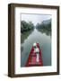 Vietnam, Perfume River. Young Vietnamese Girls on a Boat Going to the Perfume Pagoda (Mr)-Matteo Colombo-Framed Photographic Print