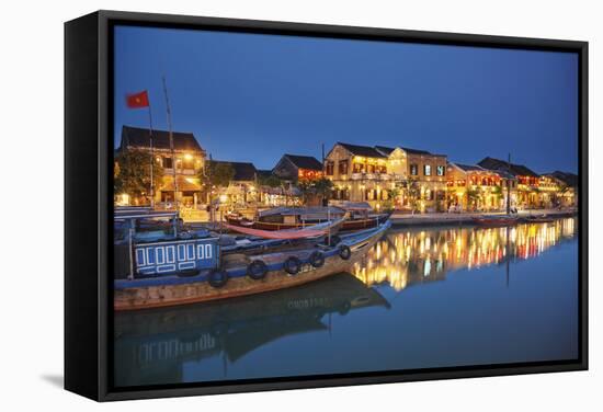 Vietnam, Quang Nam, Hoi an Old Town (Unesco Site)-Michele Falzone-Framed Stretched Canvas