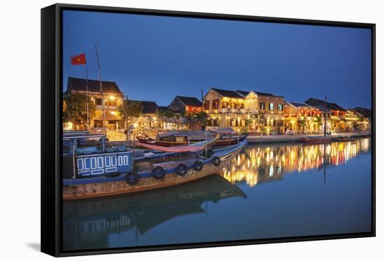 Vietnam, Quang Nam, Hoi an Old Town (Unesco Site)-Michele Falzone-Framed Stretched Canvas