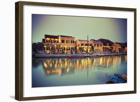 Vietnam, Quang Nam, Hoi an Old Town (Unesco Site)-Michele Falzone-Framed Photographic Print