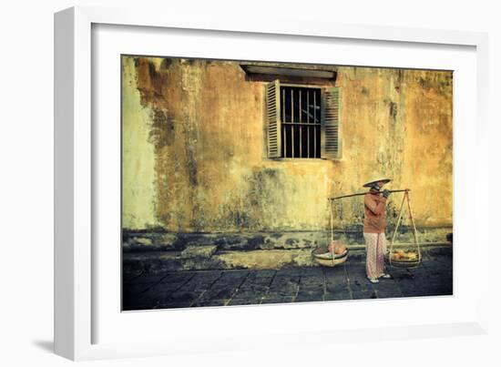 Vietnam, Quang Nam, Hoi an Old Town (Unesco Site)-Michele Falzone-Framed Photographic Print