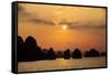 Vietnam, Quang Ninh Province-Nigel Pavitt-Framed Stretched Canvas