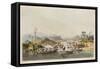 Vietnam River Scene-null-Framed Stretched Canvas