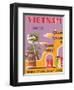 Vietnam, Saigon (Ho Chi Minh City), Vietnam National Tourist Office-null-Framed Art Print