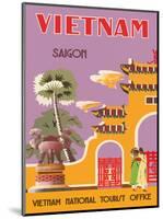 Vietnam, Saigon (Ho Chi Minh City), Vietnam National Tourist Office-null-Mounted Art Print