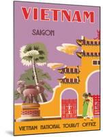 Vietnam, Saigon (Ho Chi Minh City), Vietnam National Tourist Office-null-Mounted Giclee Print