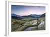 Vietnam, Sapa. Red Dao Woman on Rice Paddies at Sunrise (Mr)-Matteo Colombo-Framed Photographic Print