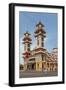 Vietnam, Tay Ninh, Cao Dai Holy See, Cao Dai Great Temple, Exterior-Walter Bibikow-Framed Photographic Print