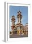 Vietnam, Tay Ninh, Cao Dai Holy See, Cao Dai Great Temple, Exterior-Walter Bibikow-Framed Photographic Print