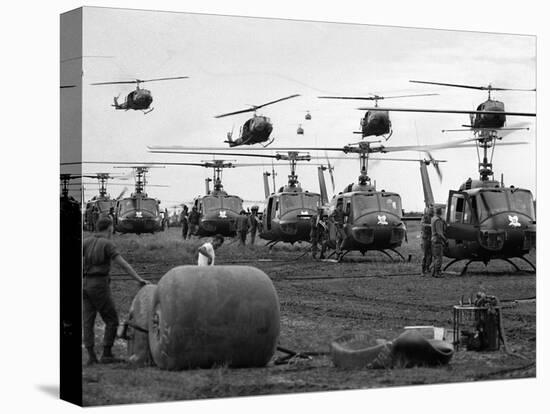 Vietnam U.S. Huey-Associated Press-Stretched Canvas