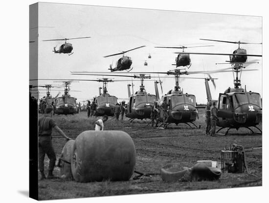 Vietnam U.S. Huey-Associated Press-Stretched Canvas