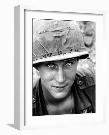 Vietnam US War is Hell-Horst Faas-Framed Photographic Print