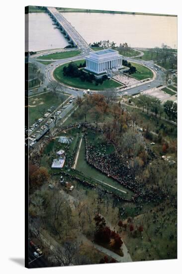 Vietnam Veterans Memorial Dedication-null-Stretched Canvas