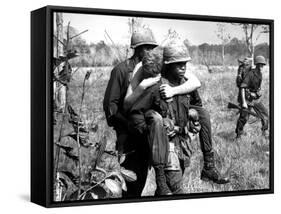 Vietnam War 1967-Horst Faas-Framed Stretched Canvas