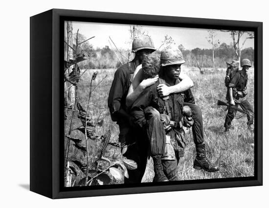 Vietnam War 1967-Horst Faas-Framed Stretched Canvas