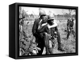 Vietnam War 1967-Horst Faas-Framed Stretched Canvas