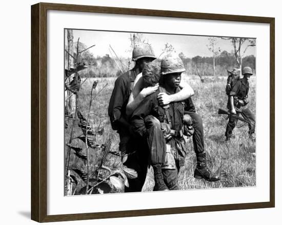 Vietnam War 1967-Horst Faas-Framed Photographic Print