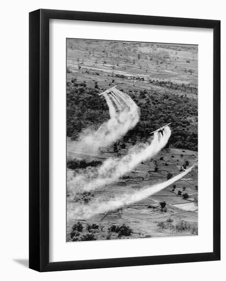 Vietnam War Agent Orange-Associated Press-Framed Photographic Print