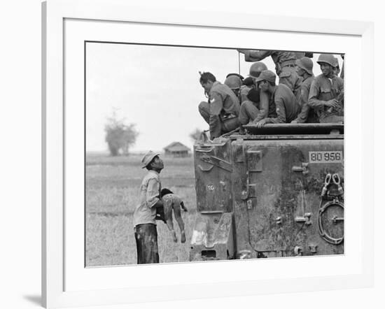 Vietnam War Child Killed-Horst Faas-Framed Photographic Print