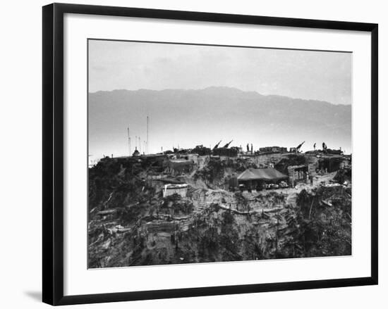 Vietnam War Hamburger Hill US Firebase-Associated Press-Framed Photographic Print