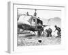 Vietnam War Hamburger Hill US Wounded-Associated Press-Framed Premium Photographic Print