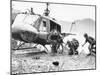 Vietnam War Hamburger Hill US Wounded-Associated Press-Mounted Premium Photographic Print