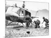 Vietnam War Hamburger Hill US Wounded-Associated Press-Mounted Photographic Print