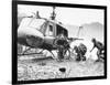 Vietnam War Hamburger Hill US Wounded-Associated Press-Framed Photographic Print