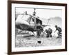 Vietnam War Hamburger Hill US Wounded-Associated Press-Framed Photographic Print