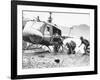 Vietnam War Hamburger Hill US Wounded-Associated Press-Framed Photographic Print