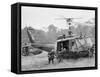 Vietnam War Helicopter Landing-Horst Faas-Framed Stretched Canvas