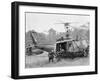 Vietnam War Helicopter Landing-Horst Faas-Framed Premium Photographic Print