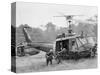 Vietnam War Helicopter Landing-Horst Faas-Stretched Canvas