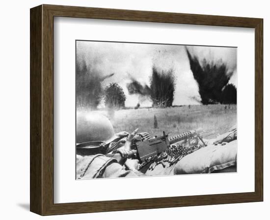 Vietnam War Khe Sanh-Maj. Nguyen Ngoc Hanh-Framed Photographic Print