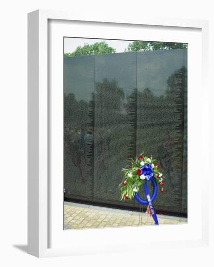 Vietnam War Memorial, Washington D.C., United States of America, North America-Harding Robert-Framed Photographic Print