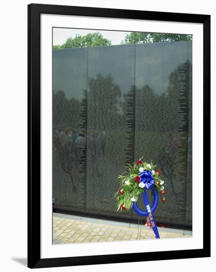 Vietnam War Memorial, Washington D.C., United States of America, North America-Harding Robert-Framed Photographic Print