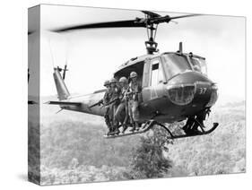 Vietnam War Operation Thayer II-Henri Huet-Stretched Canvas