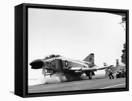 Vietnam War Phantom II-Yuichi Ishizaki-Framed Stretched Canvas