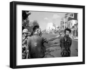 Vietnam War Saigon Execution-Eddie Adams-Framed Premium Photographic Print