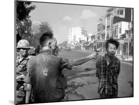 Vietnam War Saigon Execution-Eddie Adams-Mounted Premium Photographic Print