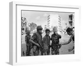 Vietnam War Saigon Execution-Eddie Adams-Framed Premium Photographic Print