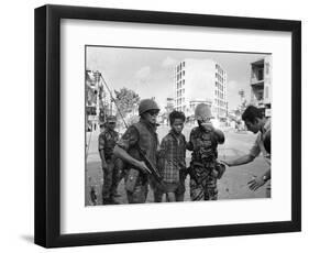 Vietnam War Saigon Execution-Eddie Adams-Framed Photographic Print