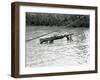 Vietnam War Submerged Gunner-Henri Huet-Framed Premium Photographic Print