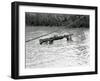 Vietnam War Submerged Gunner-Henri Huet-Framed Premium Photographic Print