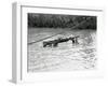 Vietnam War Submerged Gunner-Henri Huet-Framed Premium Photographic Print