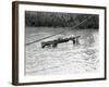 Vietnam War Submerged Gunner-Henri Huet-Framed Photographic Print