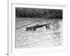 Vietnam War Submerged Gunner-Henri Huet-Framed Photographic Print