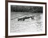 Vietnam War Submerged Gunner-Henri Huet-Framed Photographic Print